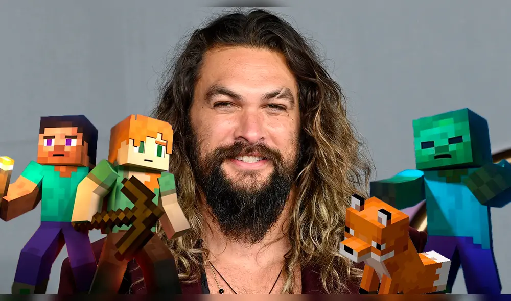 Jason Momoa formará parte de "Rápidos y furiosos 10". Foto: composición/Minecraft/AFP Jason Momoa formará parte de "Rápidos y furiosos 10". Foto: composición/Minecraft/AFP