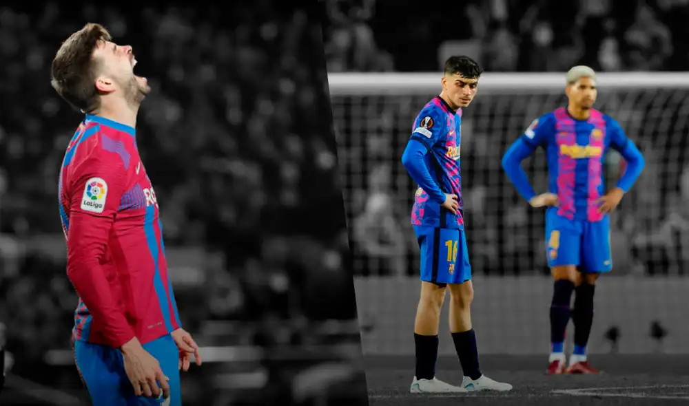 FC Barcelona volvió a perder y se va despidiendo de otra competencia. Foto: composición GLR/EFE