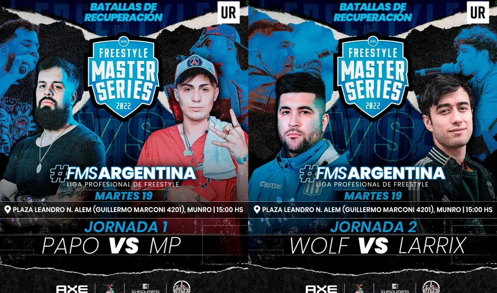 Serán tres batallas que se realizarán en la plaza. Todas ellas bajo la organización de FMS. Foto: FMS Argentina