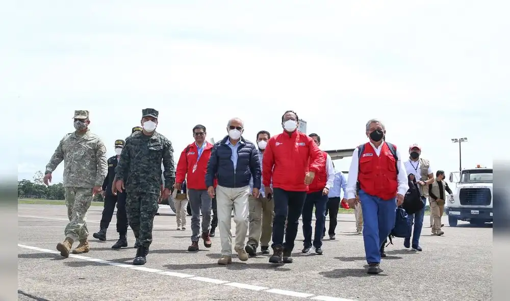 Miembros del Ejecutivo llegaron a la ciudad de Cusco. Foto: PCM
