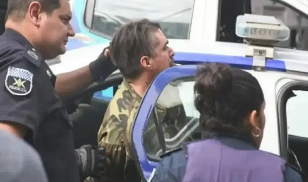 El hombre fue detenido este lunes en la Argentina. Foto: minutouno El hombre fue detenido este lunes en la Argentina. Foto: minutouno