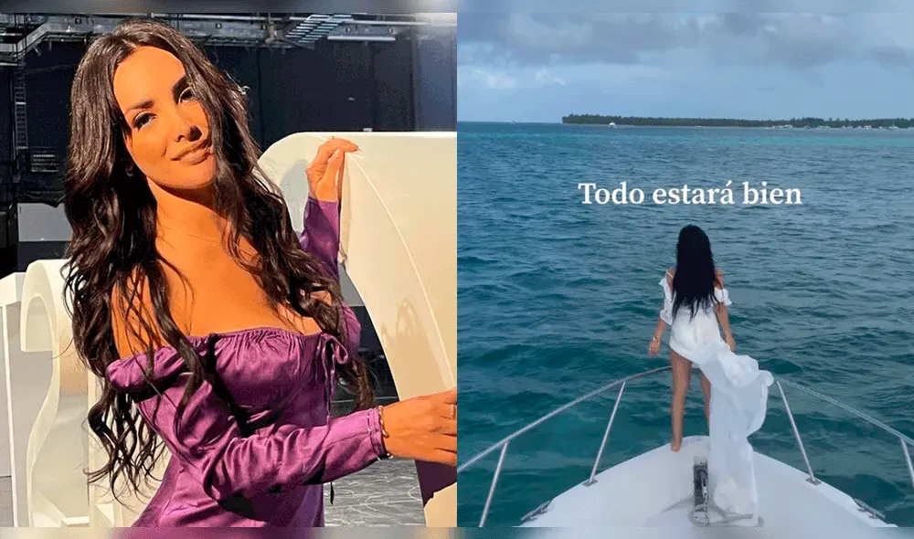 Rosángela Espinoza compartió en redes sociales imágenes de su viaje a Punta Cana. Foto: Rosángela Espinoza/Instagram