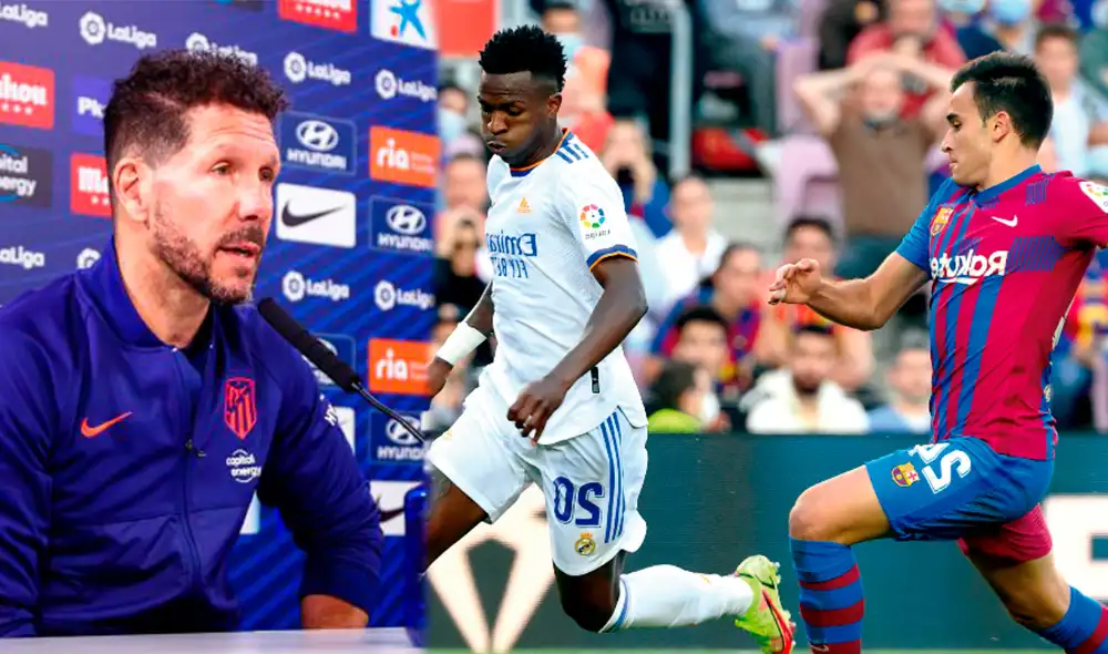 Diego Simeone habló sobre los polémicos audios entre Luis Rubiales y Gerard Piqué