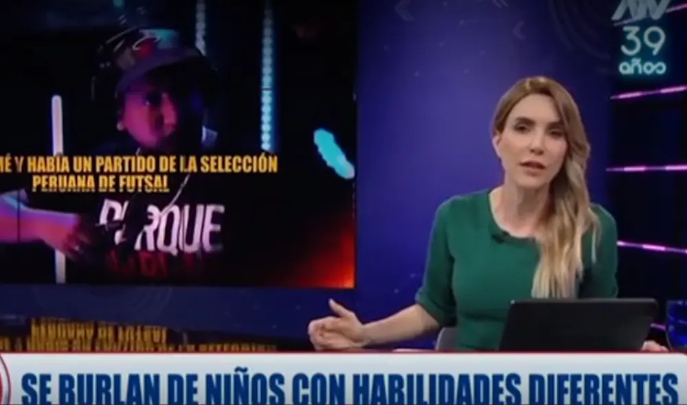 Juliana Oxenford volvió a condenar los dichos vertidos en "Hablando huevadas". Foto: captura ATV Juliana Oxenford volvió a condenar los dichos vertidos en "Hablando huevadas". Foto: captura ATV