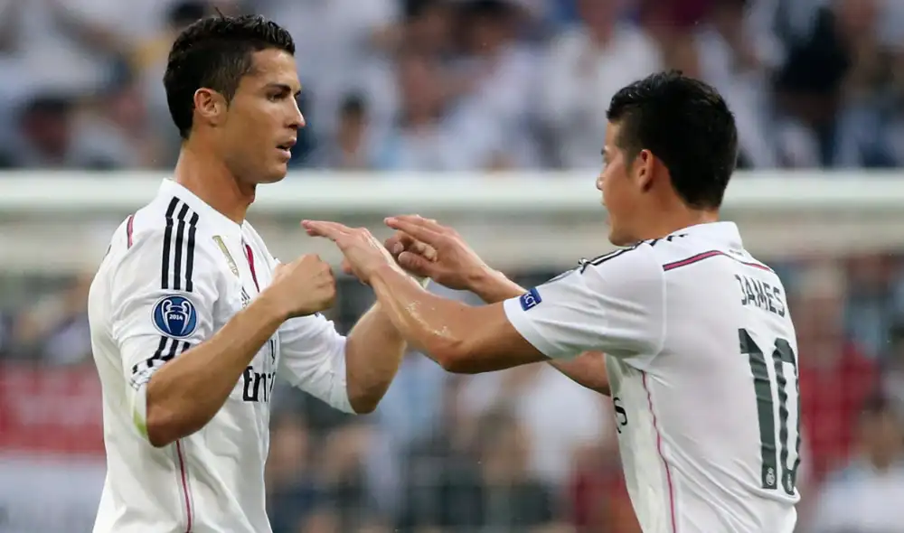 James Rodríguez envió mensaje a Cristiano Ronaldo tras la pérdida de uno de sus bebés. Foto: EFE