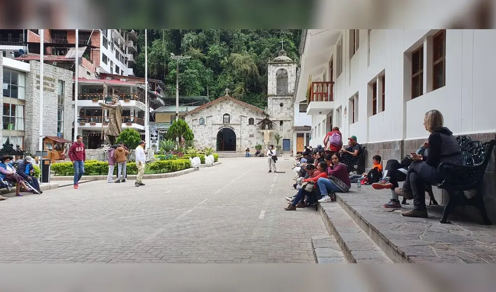 Turistas esperan que se concrete su evacuación. Foto: Municipalidad Distrital de Machupicchu