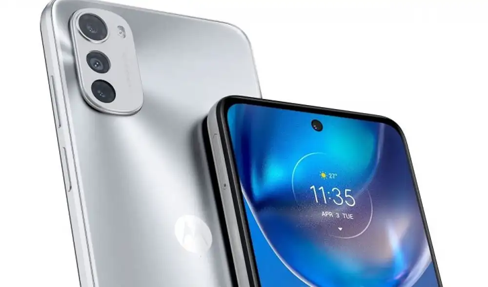 Este teléfono de Motorola tiene triple cámara trasera. Foto: Sudhanshu Ambhore y Bestopedia