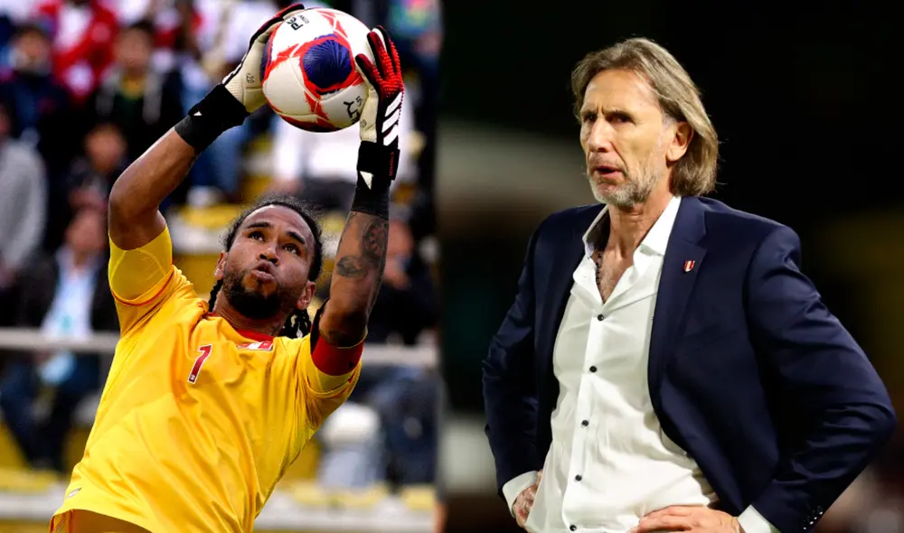 Ricardo Gareca fue tajante ante el intento de Pedro Gallese por imitar una jugada. Foto: EFE/AFP Ricardo Gareca fue tajante ante el intento de Pedro Gallese por imitar una jugada. Foto: EFE/AFP