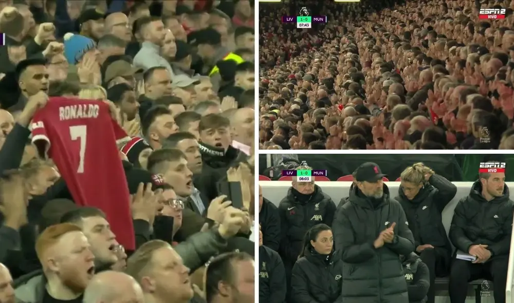 Aplausos a CR7. Foto: captura ESPN.