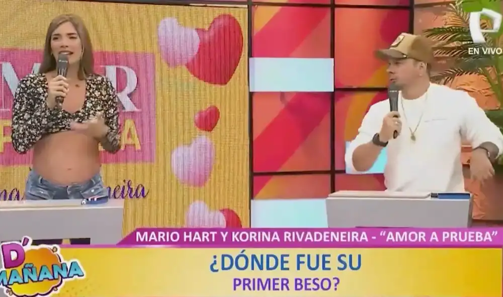 "El que persevera triunfa", dijo Mario Hart tras las declaraciones de Korina Rivadeneira. Foto: Panamericana TV "El que persevera triunfa", dijo Mario Hart tras las declaraciones de Korina Rivadeneira. Foto: Panamericana TV
