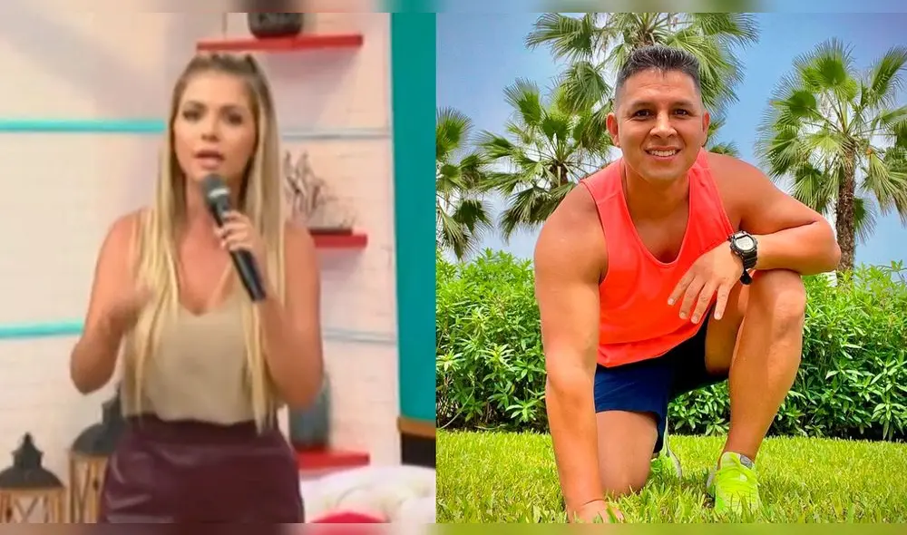 Brunella Horna le dijo de todo a Néstor Villanueva durante su programa de espectáculos. Foto: composición Instagram/Néstor Villanueva/América TV Brunella Horna le dijo de todo a Néstor Villanueva durante su programa de espectáculos. Foto: composición Instagram/Néstor Villanueva/América TV