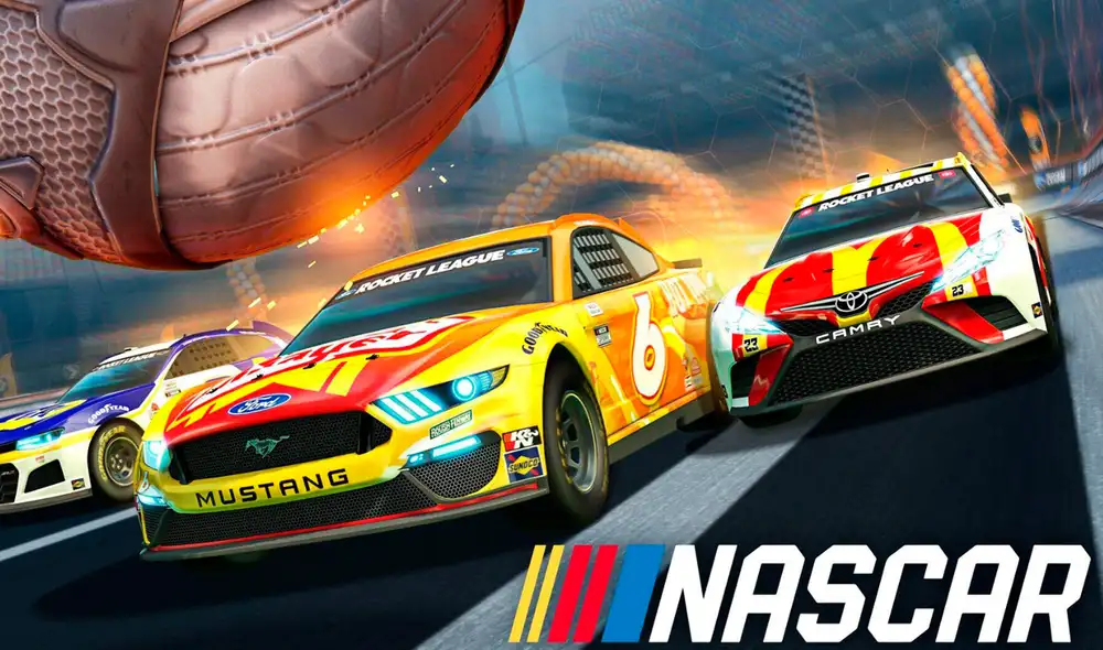 El precio del paquete de Nascar en Rocket League tiene un costo de 1.100 créditos. Foto: Rocket League