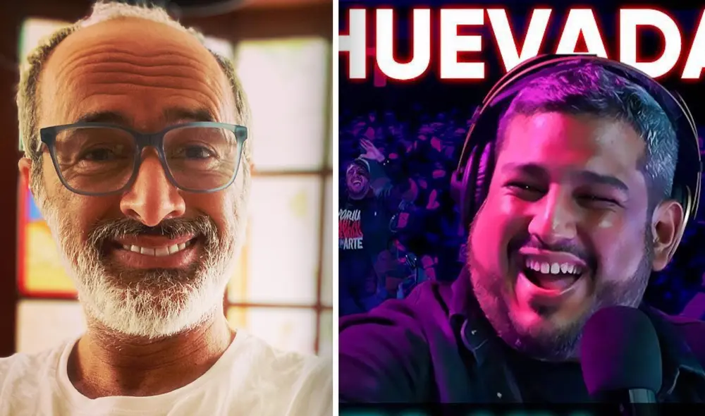 “Es súper talentoso y está haciendo su carrera solo", dijo Carlos Alcántara sobre su sobrino Ricardo Mendoza. Foto: composición/Carlos Alcántara/Hablando Huevadas/Instagram