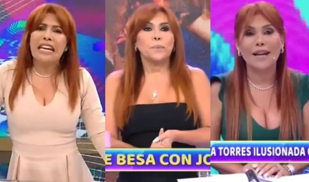 Magaly Medina discutió reiteradas veces con equipo de producción de Magaly TV, la firme. Foto: composición/ captura de ATV Magaly Medina discutió reiteradas veces con equipo de producción de Magaly TV, la firme. Foto: composición/ captura de ATV