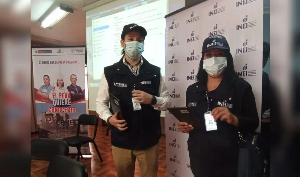 Los encuestadores estarán debidamente identificados. Foto: Alexander Flores/URPI Los encuestadores estarán debidamente identificados. Foto: Alexander Flores/URPI