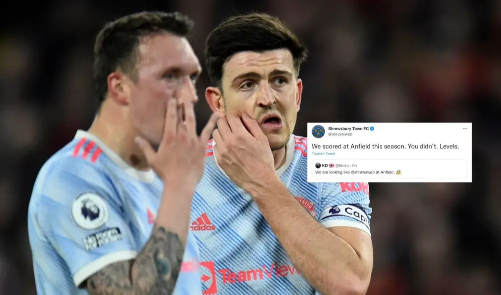 Manchester United perdió 4-0 ante el Liverpool. Foto: composición/EFE/Twitter Manchester United perdió 4-0 ante el Liverpool. Foto: composición/EFE/Twitter