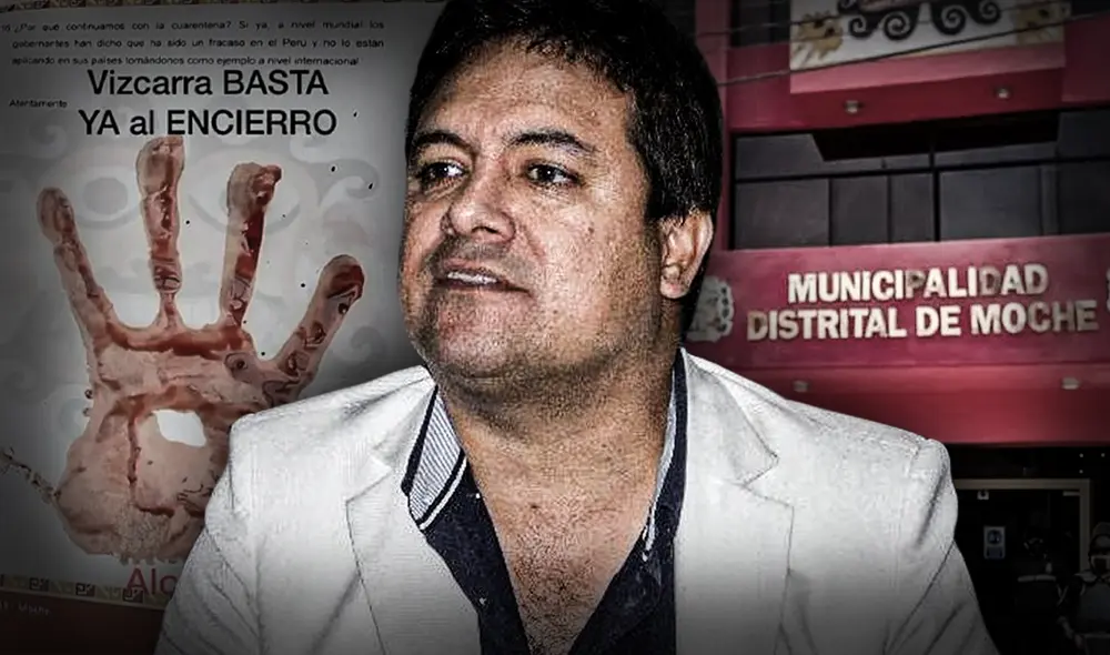 El alcalde de Moche ya ha protagonizados altercados con autoridades en lo que va de su gestión. Foto: composición Jazmín Ceras
