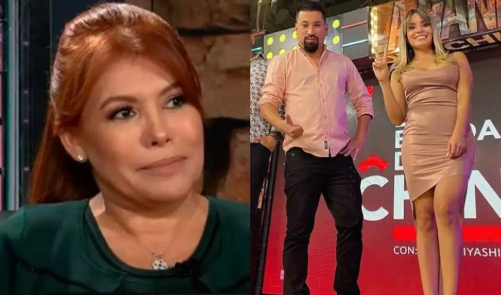 Magaly Medina reveló que se sintió sorprendida por ver a Aldo Miyashiro junto a Fiorella Retiz. Foto: composición La República/ Instagram Magaly Medina reveló que se sintió sorprendida por ver a Aldo Miyashiro junto a Fiorella Retiz. Foto: composición La República/ Instagram