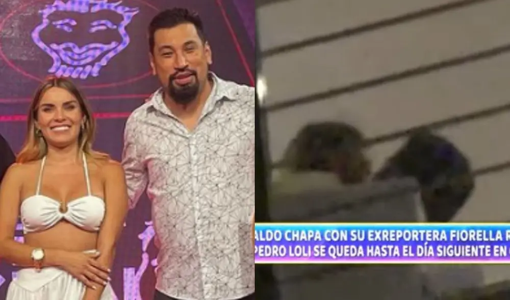 Aldo Miyashiro y Fiorella Retiz se habrían quedado hasta la madrugada juntos en la casa de Óscar del Portal. Foto: composición Fiorella Retiz/ Instagram/ captura de ATV Aldo Miyashiro y Fiorella Retiz se habrían quedado hasta la madrugada juntos en la casa de Óscar del Portal. Foto: composición Fiorella Retiz/ Instagram/ captura de ATV