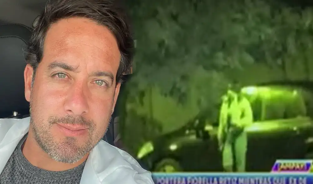 Óscar del Portal está casado con Vanessa Químper. Foto: composición Óscar del Portal/Facebook, captura ATV