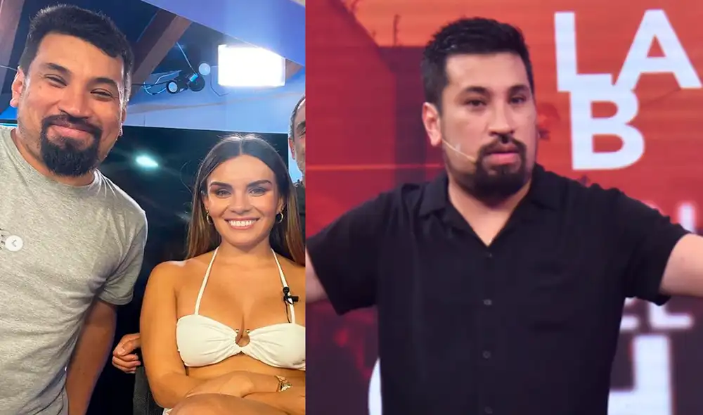 Aldo Miyashiro fue ampayado con Fiorella Retiz. Foto: Instagram / GLR