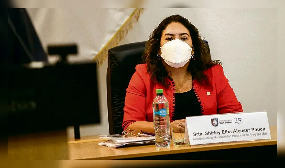 Alcaldesa encargada Shirley Alcoser. Foto: La República Alcaldesa encargada Shirley Alcoser. Foto: La República