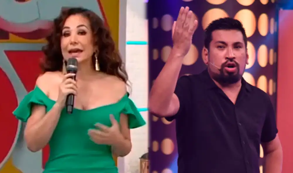 Janet Barboza habló sobre el ampay de Miyashiro. Foto: captura América TV / GLR Janet Barboza habló sobre el ampay de Miyashiro. Foto: captura América TV / GLR