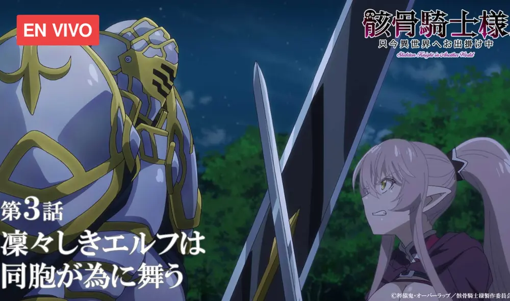 No te pierdas el tercer episodio de Gaikotsu Kishi-sama. Foto: Studio Kai