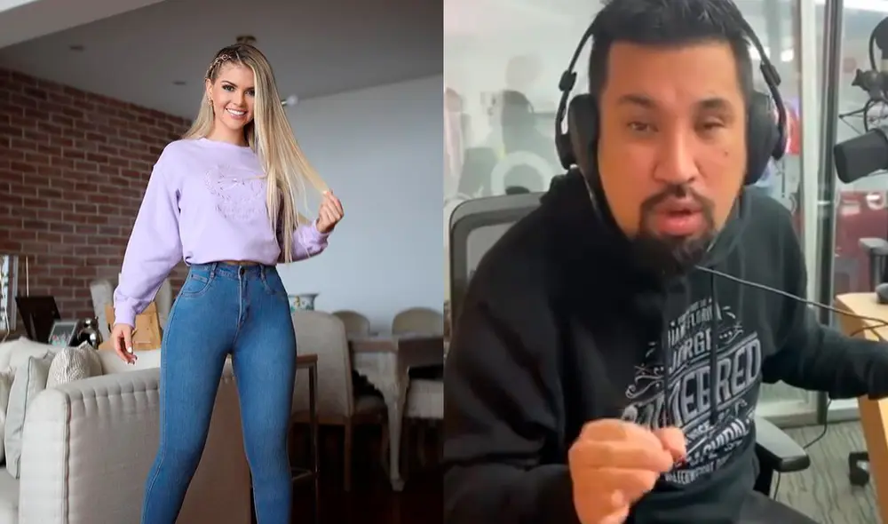 Brunella Horna aseguró que en el programa "América hoy" se hablará con objetivad el ampay de Aldo Miyashiro y Óscar del Portal. Foto: composición Aldo Miyashiro, Brunella Horna/Instagram.