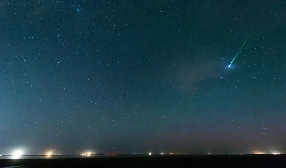 La lluvia de estrellas Líridas ha deleitado al ser humano desde hace aproximadamente 27 siglos. Foto: Matthias Balk / AFP