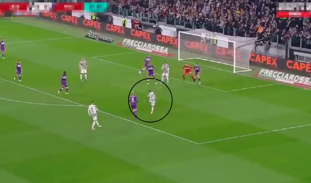 Federico Bernardeschi anotó por primera vez en el 2022 con Juventus. Foto: captura de ESPN Federico Bernardeschi anotó por primera vez en el 2022 con Juventus. Foto: captura de ESPN