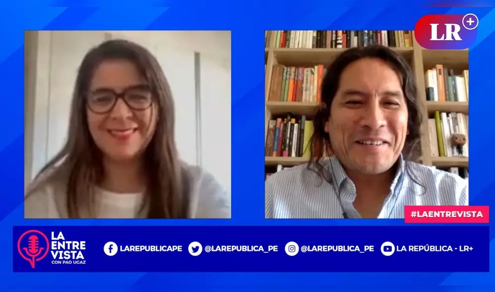 Jeremías Gamboa, escritor y periodista peruano, autor de "Contarlo todo" y "Animales luminosos". Foto: captura/LR+