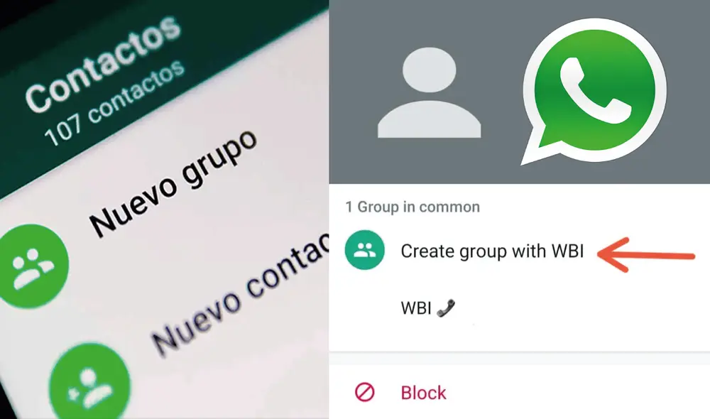 Los usuarios podrán crear grupos de manera más rápida y sencilla. Foto: composición LR/ WABetaInfo