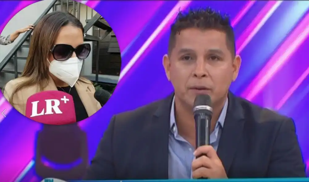 “Lo vuelvo a repetir: si ella quiere el divorcio, le voy a firmar el divorcio y doy un paso al costado”, aseveró Néstor Villanueva. Foto: composición URPI-GLR/Captura América TV