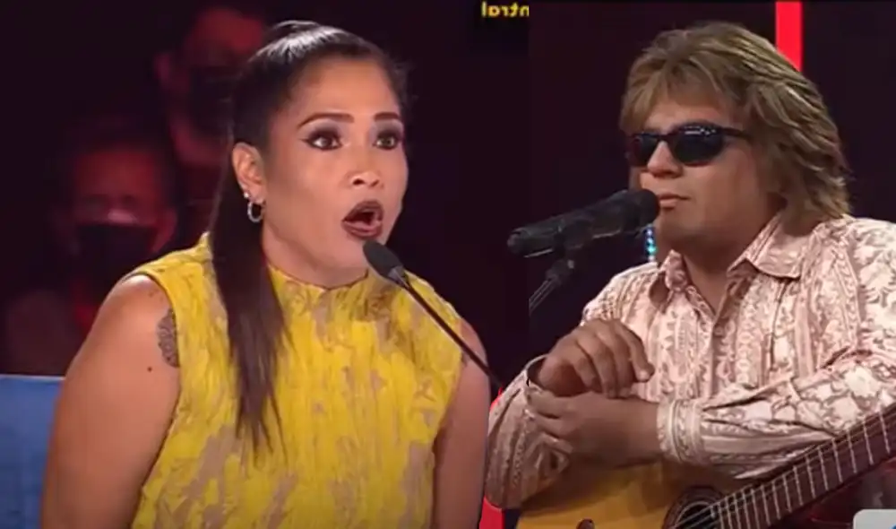 Katia Palma se molestó con Sebastián Landa porque no le prestó atención mientras lo criticaba. Foto: captura de Latina