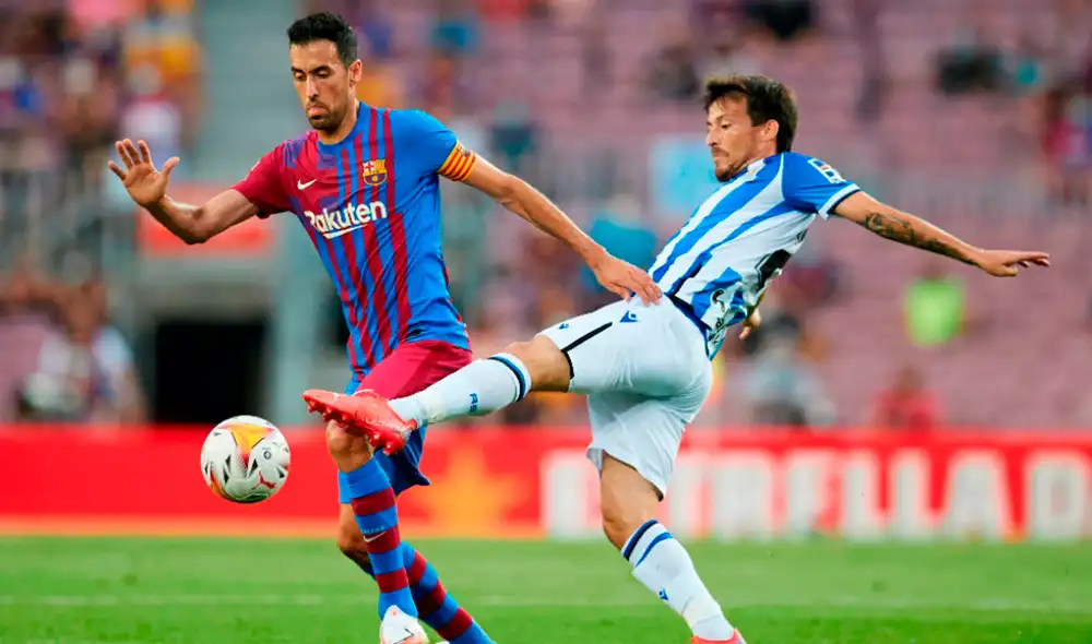 FC Barcelona venció por 4-2 a Real Sociedad en la primera rueda de LaLiga. Foto: EFE FC Barcelona venció por 4-2 a Real Sociedad en la primera rueda de LaLiga. Foto: EFE