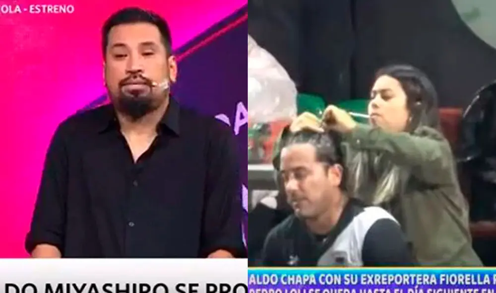 ¿Aldo Miyashiro 'limpió' a Óscar del Portal? Esto dijo sobre el periodista deportivo. Foto: captura/América TV/ATV