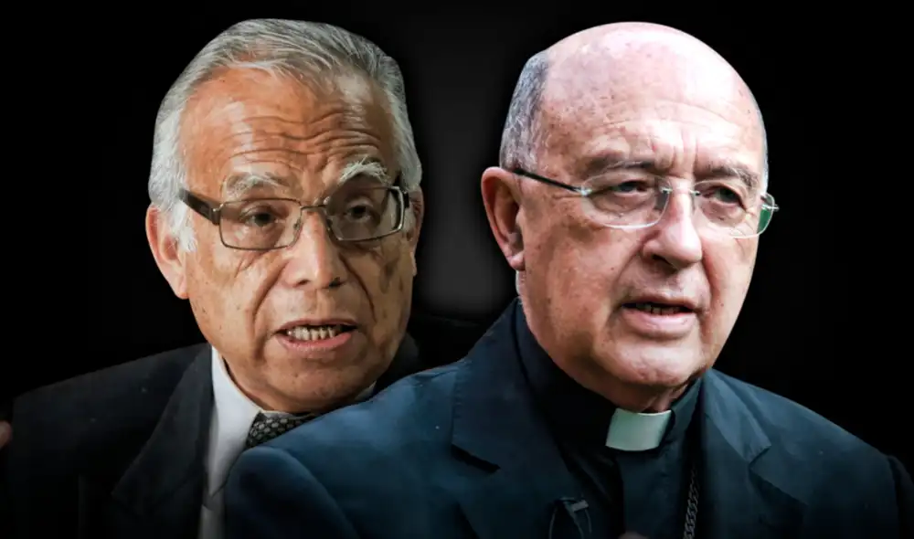 El primer ministro, Aníbal Torres insultó al eclesiástico Pedro Barreto cuando criticaba el Acuerdo Nacional. Foto: composición/Gerson Cardoso.