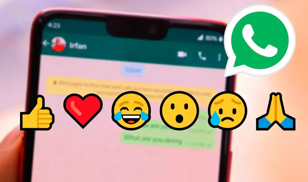 Estas reacciones a emojis llegarán a iOS y Android. Foto: Grupo Informático Estas reacciones a emojis llegarán a iOS y Android. Foto: Grupo Informático