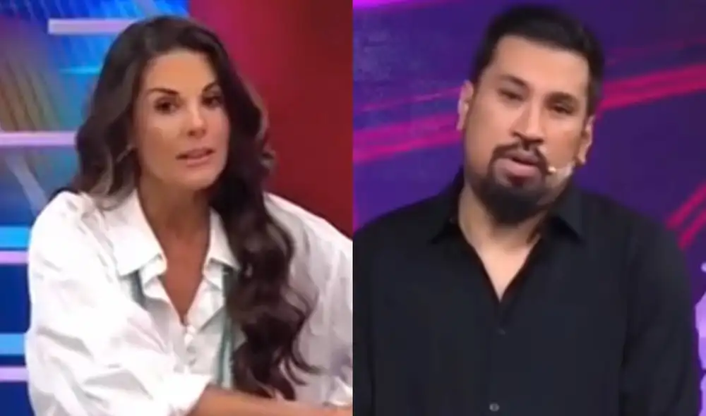 Rebeca Escribens y su duro mensaje a Aldo Miyashiro tras ampay. Foto: composición/ captura de América TV Rebeca Escribens y su duro mensaje a Aldo Miyashiro tras ampay. Foto: composición/ captura de América TV