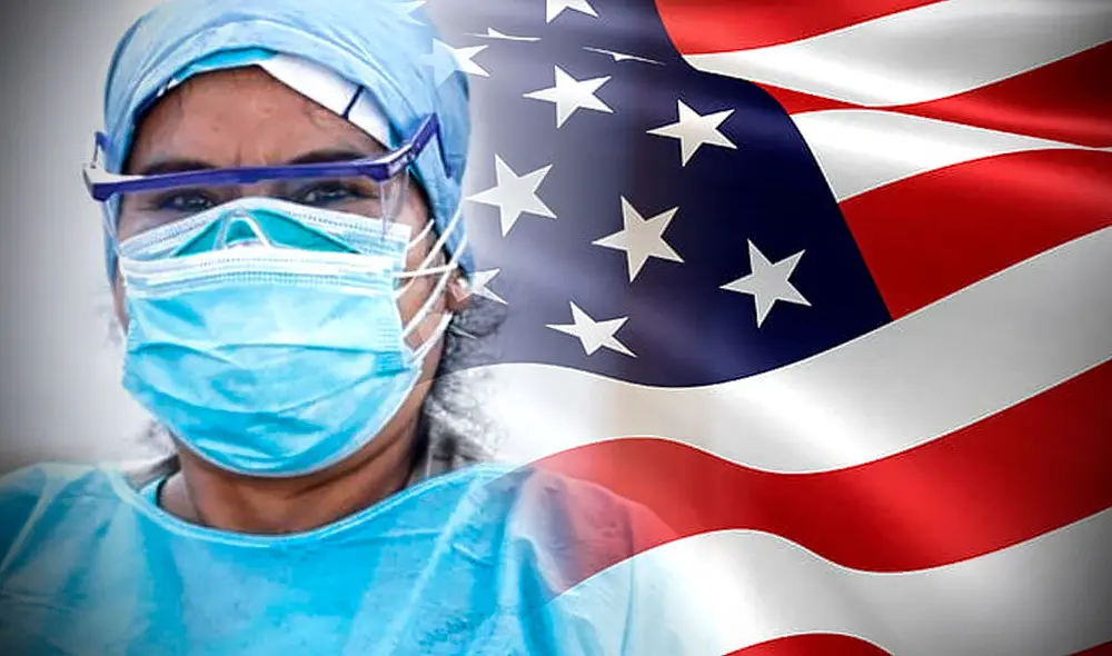 Empleos en Estados Unidos. Conoce cuál es el sueldo diario que recibe una enfermera. Foto: composición LR/ Andina/ViveUSA