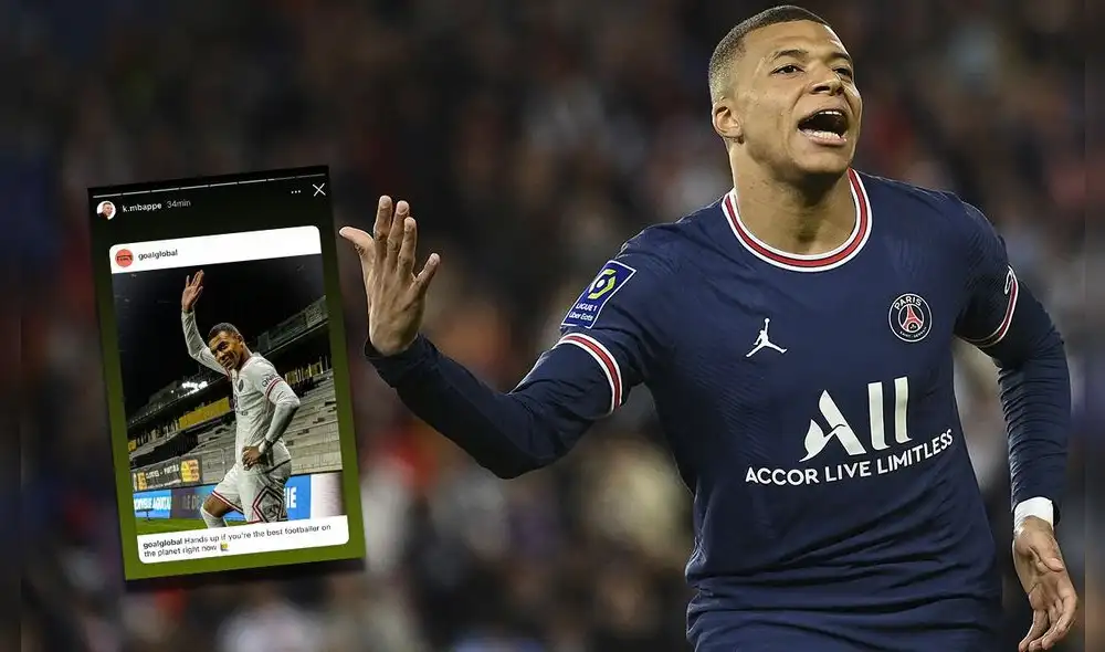 Kylian Mbappé es el actual goleador de la Ligue 1. Foto: AFP/captura Instagram Kylian Mbappé Kylian Mbappé es el actual goleador de la Ligue 1. Foto: AFP/captura Instagram Kylian Mbappé