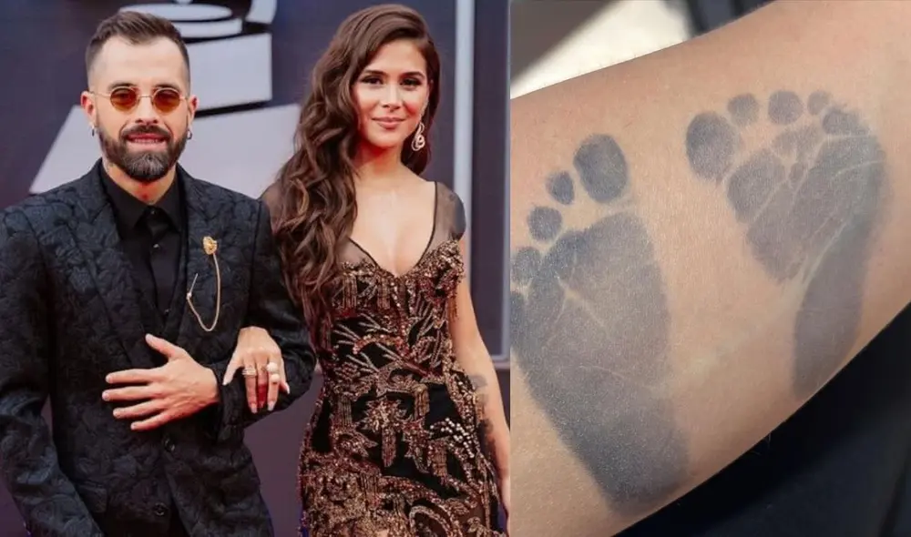 Greeicy Redón y Mike Bahía ya son padres. FOTO: Composición Instagram Greeicy Redón y Mike Bahía ya son padres. FOTO: Composición Instagram