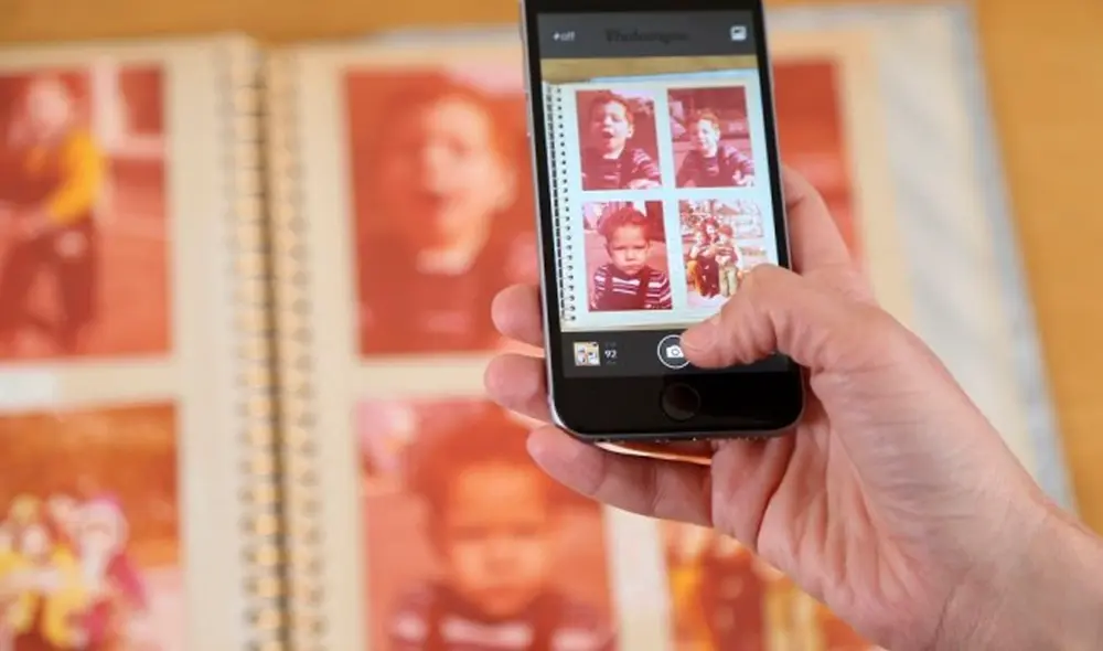 FotoScan no es una cámara de fotos normal y se puede descargar en iOS y Android. Foto: Urban Tecno