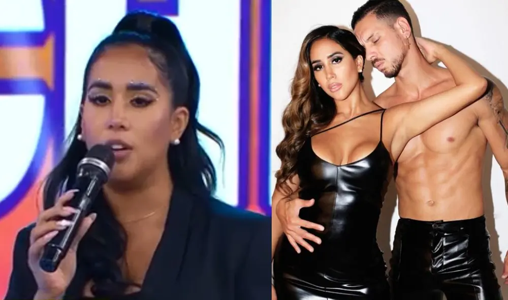 Melissa Paredes vive un romance con Anthony Aranda, a quien conoció en un reality show. Foto: composición/captura de América TV/Melissa Paredes/Instagram