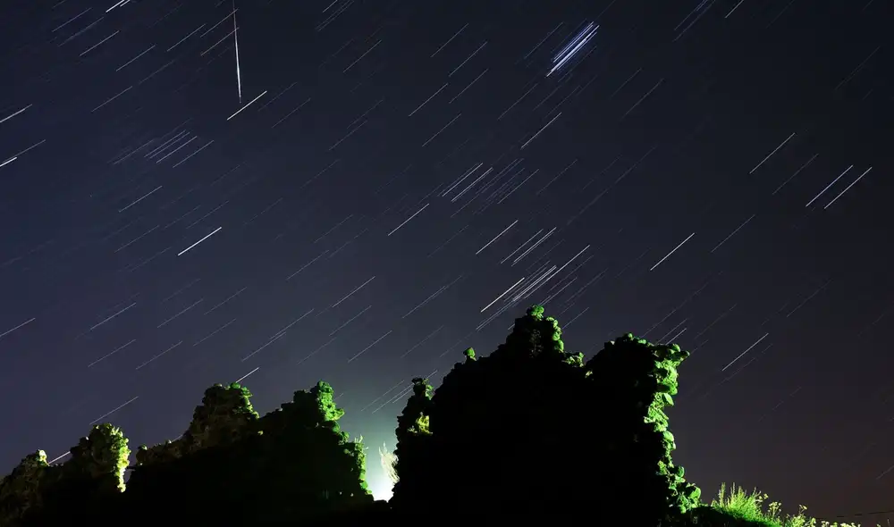 La lluvia de estrellas Líridas alcanzará su máximo esplendor este jueves 21 y viernes 22 de abril. El fenómeno se verá en ambos hemisferios del planeta. Foto: AFP