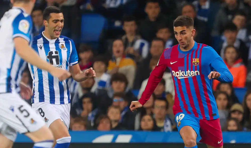 Barcelona necesita un tirunfo ante la Real Sociedad para mantenerse en el segundo lugar de LaLiga Santander. Foto: FC Barcelona Barcelona necesita un tirunfo ante la Real Sociedad para mantenerse en el segundo lugar de LaLiga Santander. Foto: FC Barcelona