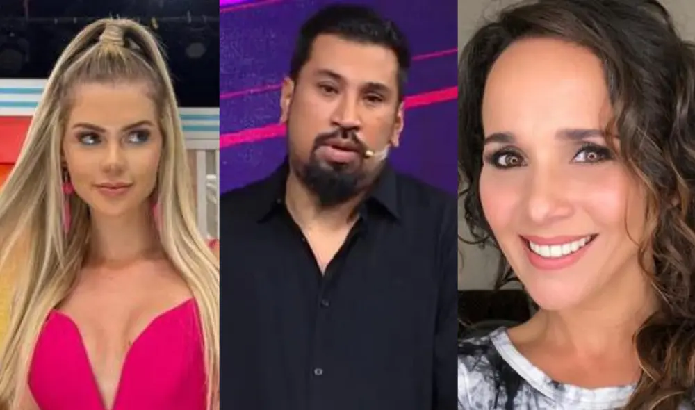 Brunella Horna considera que la única afectada con el ampay de Aldo Miyashiro es Érika Villalobos, no el público. Foto: composición de LR/ América TV/ Panamericana/ Instagram