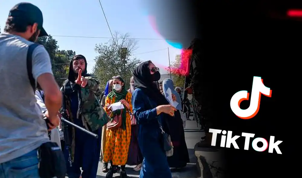 Además de TikTok, los talibanes también prohibieron a las cadenas de emitir contenidos "inmorales". Foto: composición/Rafael Henrique-AFP