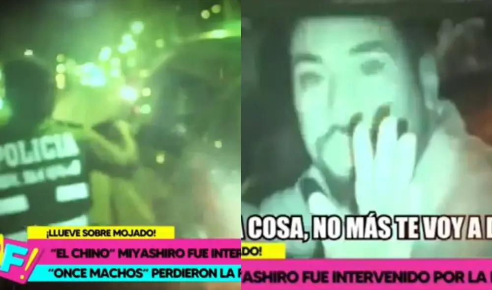 Aldo Miyashiro se muestra triste tras ampay con Fiorella Retiz. Foto: composición/ captura de Willax Aldo Miyashiro se muestra triste tras ampay con Fiorella Retiz. Foto: composición/ captura de Willax